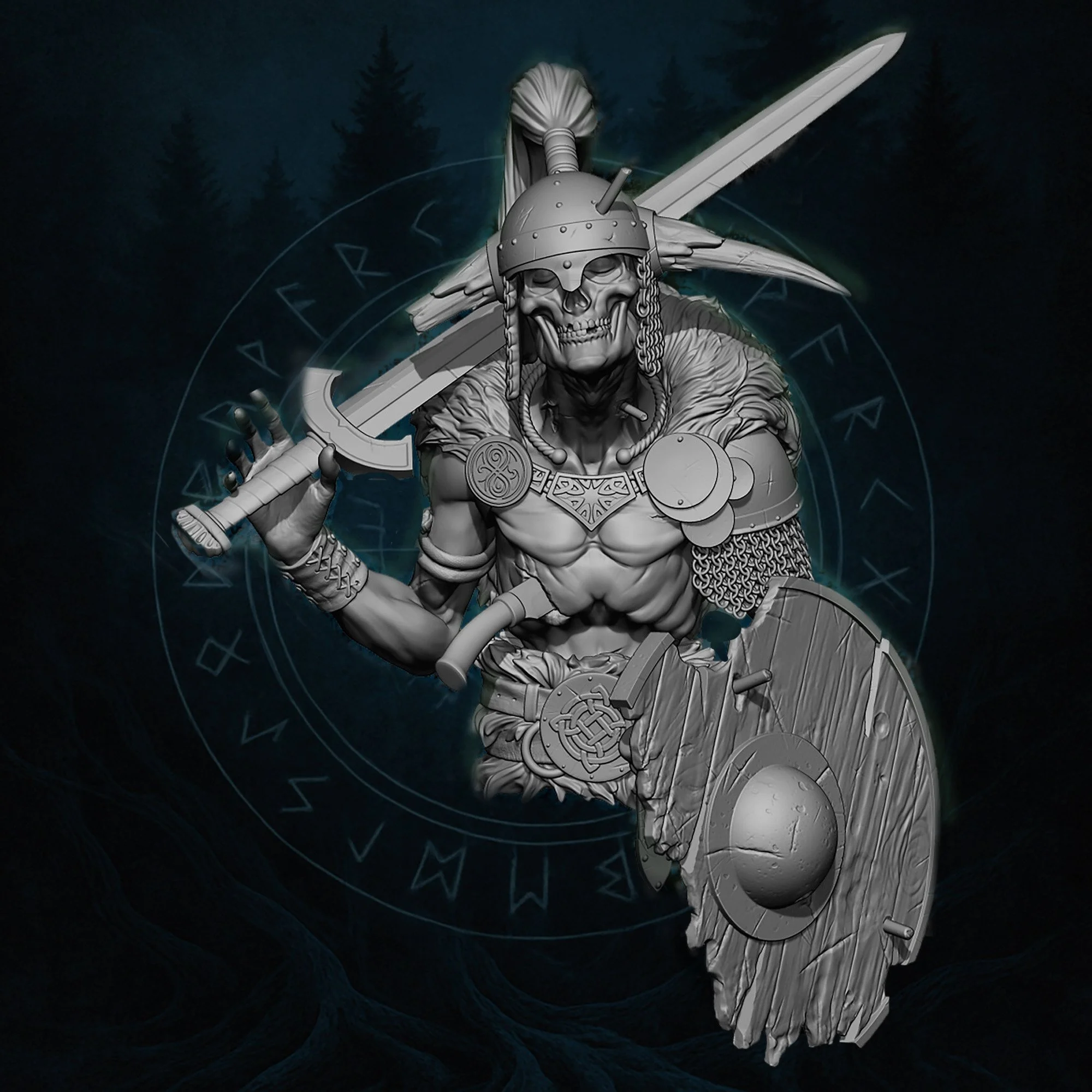 Rune GodsDraugr Bust.jpg