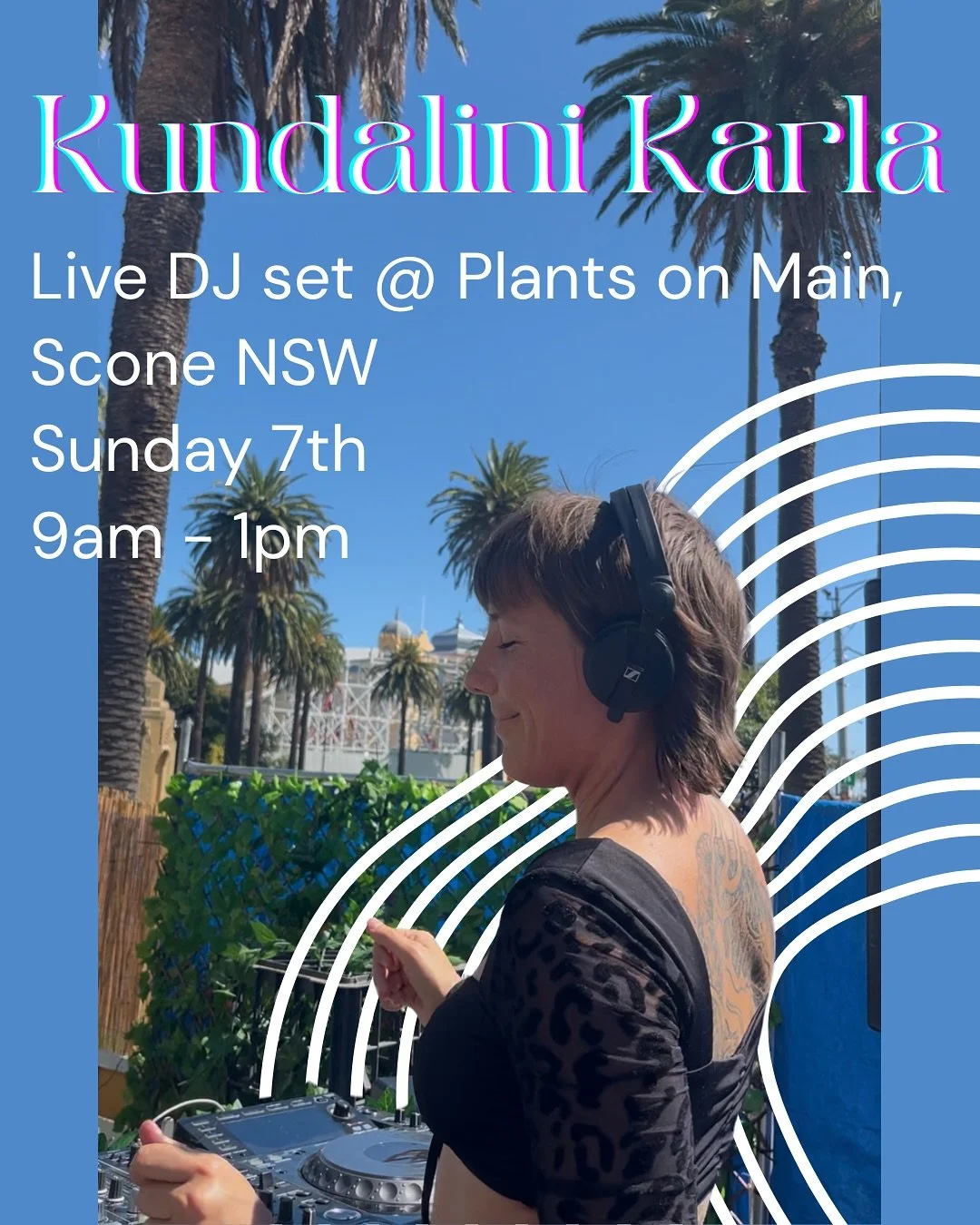 Come down this Sunday for a special pop up visit from DJ Kundalini Karla.

Karla will be spinning tracks from 9am to 1pm - upbeat house, chill deep house, funky jazz and a bit of everything in between. Bring the family, get a coffee and have a dance.
