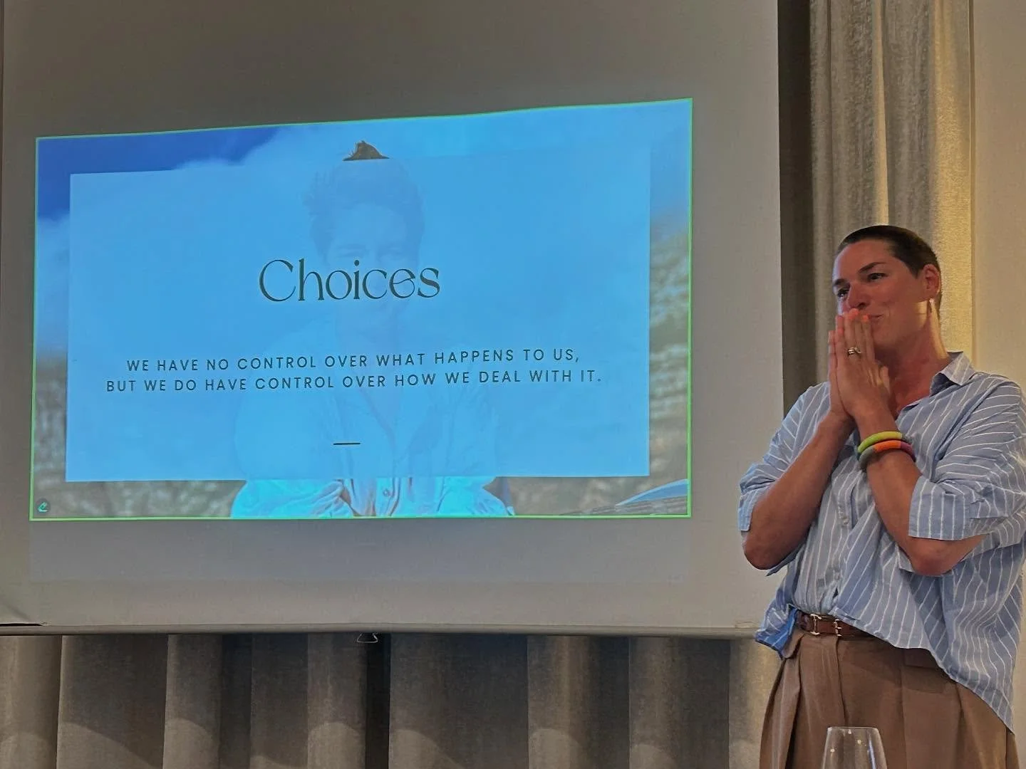 𝗟𝗮𝗻𝗴𝘂𝗮𝗴𝗲 𝘀𝗵𝗮𝗽𝗲𝘀 𝘁𝗵𝗲 𝘀𝘁𝗼𝗿𝘆.

Last week I had the honor of speaking at Rotary am Kap - the only German-speaking Rotary International Club in Cape Town.

I had prepared my talk, 𝘛𝘩𝘦 𝘗𝘰𝘸𝘦𝘳 𝘰𝘧 𝘊𝘩𝘰𝘪𝘤𝘦, in German. It to