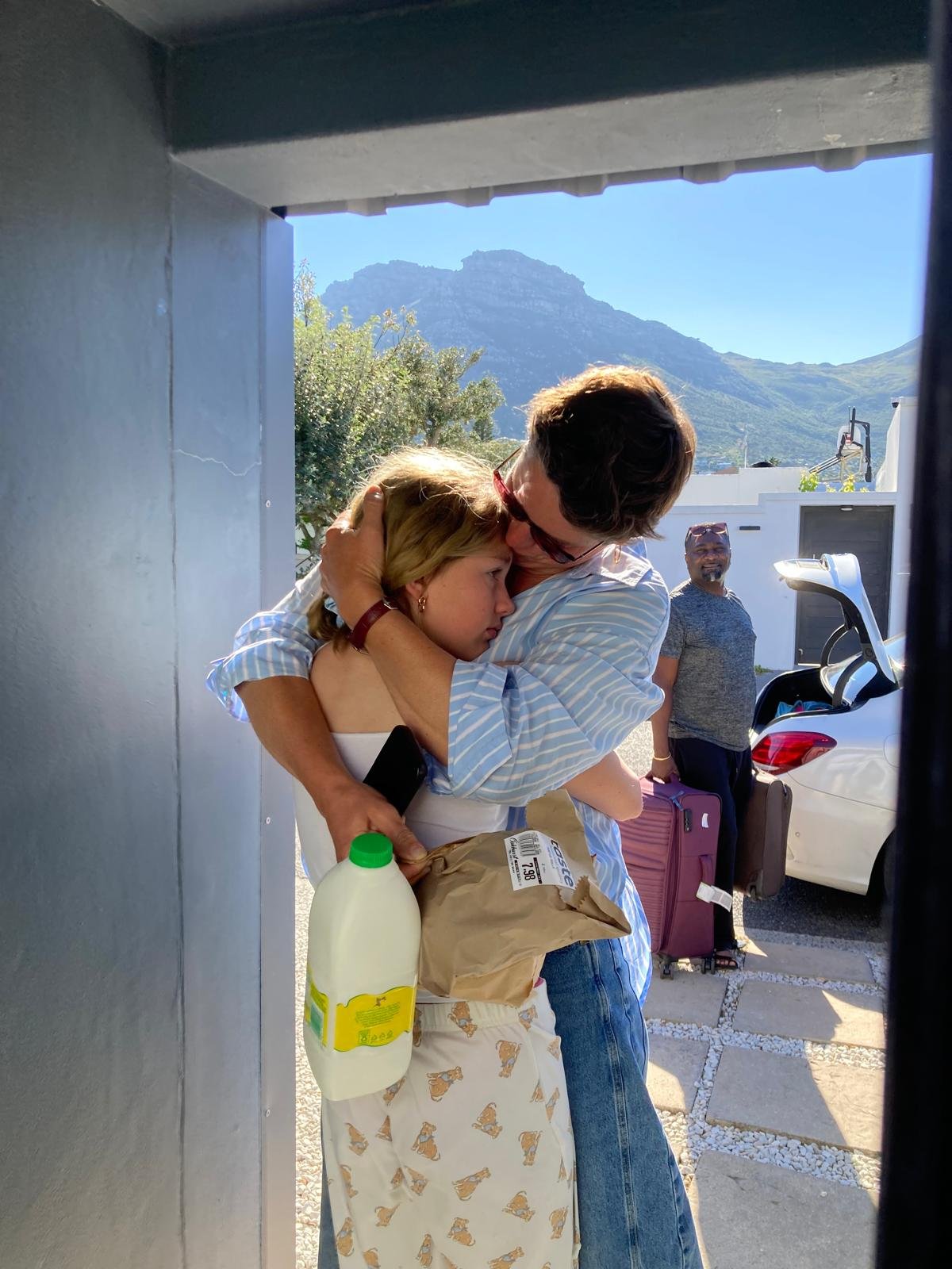 reunited after 7 days apart