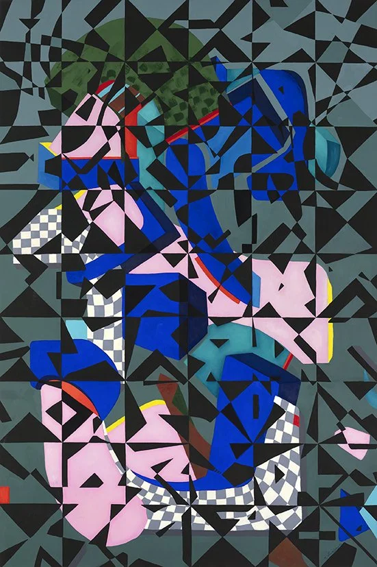 The Space Between, Oil and Acrylic on canvas, 2026 - 180 x 120 cm / 70.8 x 47 in.