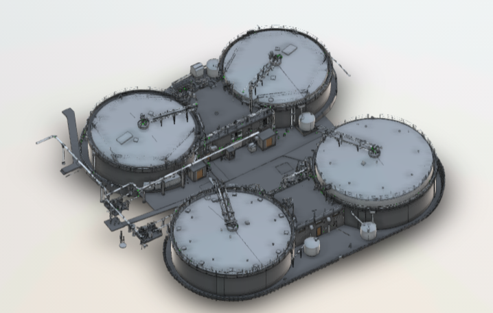 Rosedale WWTP digester refurbishment