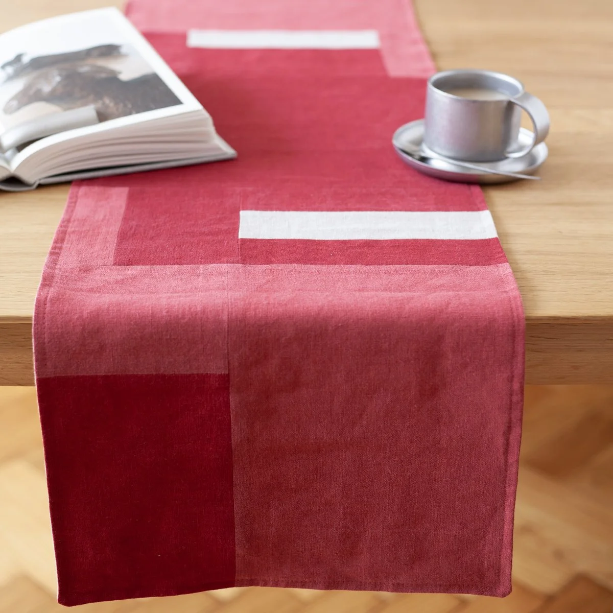 Joinery Table Runner Garnet End Lap Joint