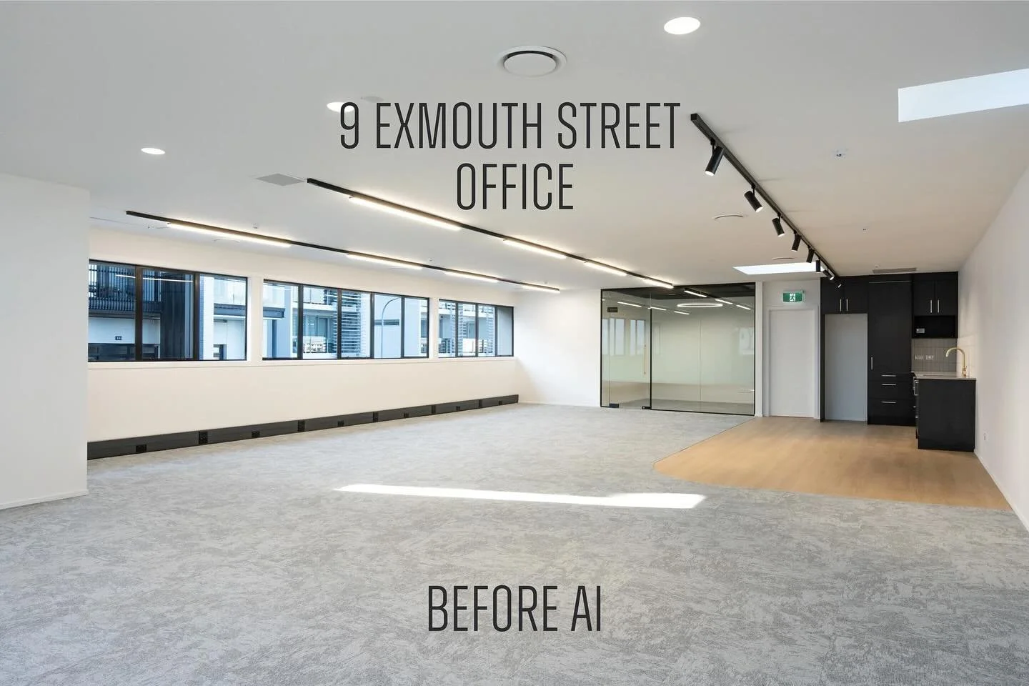 If only AI could build offices as easily as it helps design them...

Until then, we&rsquo;ve done the hard part! Only one beautifully refurbished mezzanine office remains for lease at 9 Exmouth Street, perched above the Simon James warehouse in Eden 