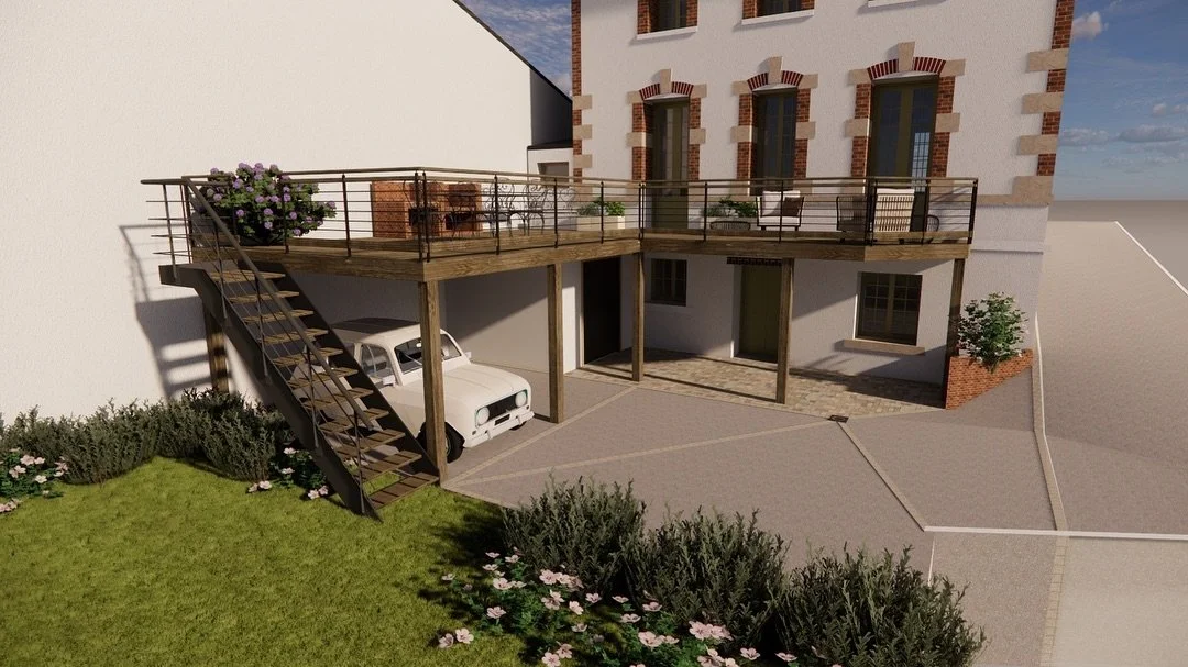 🪵 Plut&ocirc;t bois ou m&eacute;tal ? 🔗

Dans le cadre d&rsquo;un futur projet terrasse en sur&eacute;l&eacute;vation, nous avons propos&eacute; deux options diff&eacute;rentes &agrave; nos clients. 

Parce que le choix ne se porte pas uniquement s