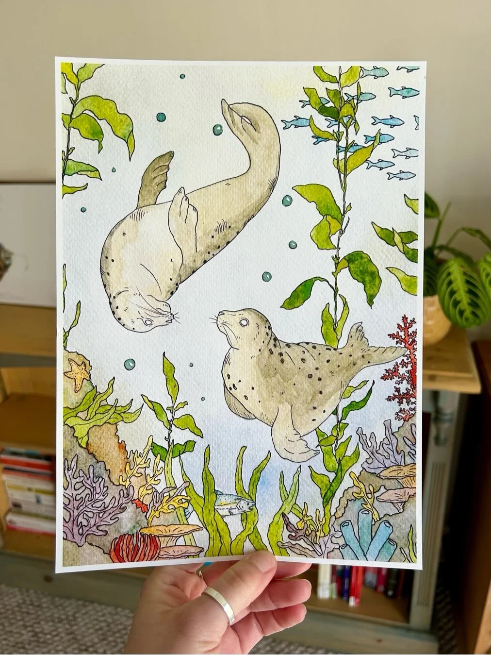 Here we gooo! My eyes have gone square from staring at my screen for so long but it&rsquo;s all okay because my Etsy shop has been updated 🙌🏻 

No matter how you support my work, whether you buy from my shop, follow along online or just take a coup