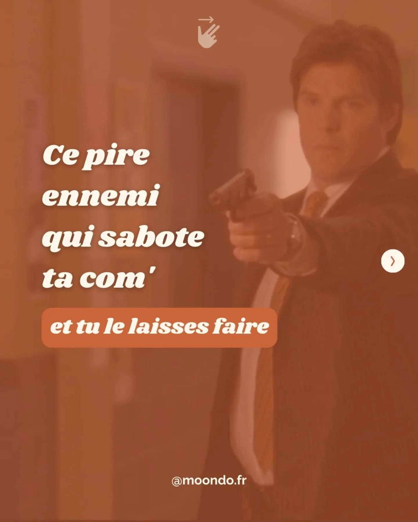 C&rsquo;est le moment de donner un nom &agrave; ce qui bloque vraiment ta com&rsquo;

Perso, je l&rsquo;ai nomm&eacute; Dan

Pendant longtemps, je me suis dit "je n'ai pas le temps de poster"

Mais la v&eacute;rit&eacute;, c'est que m&ecirc