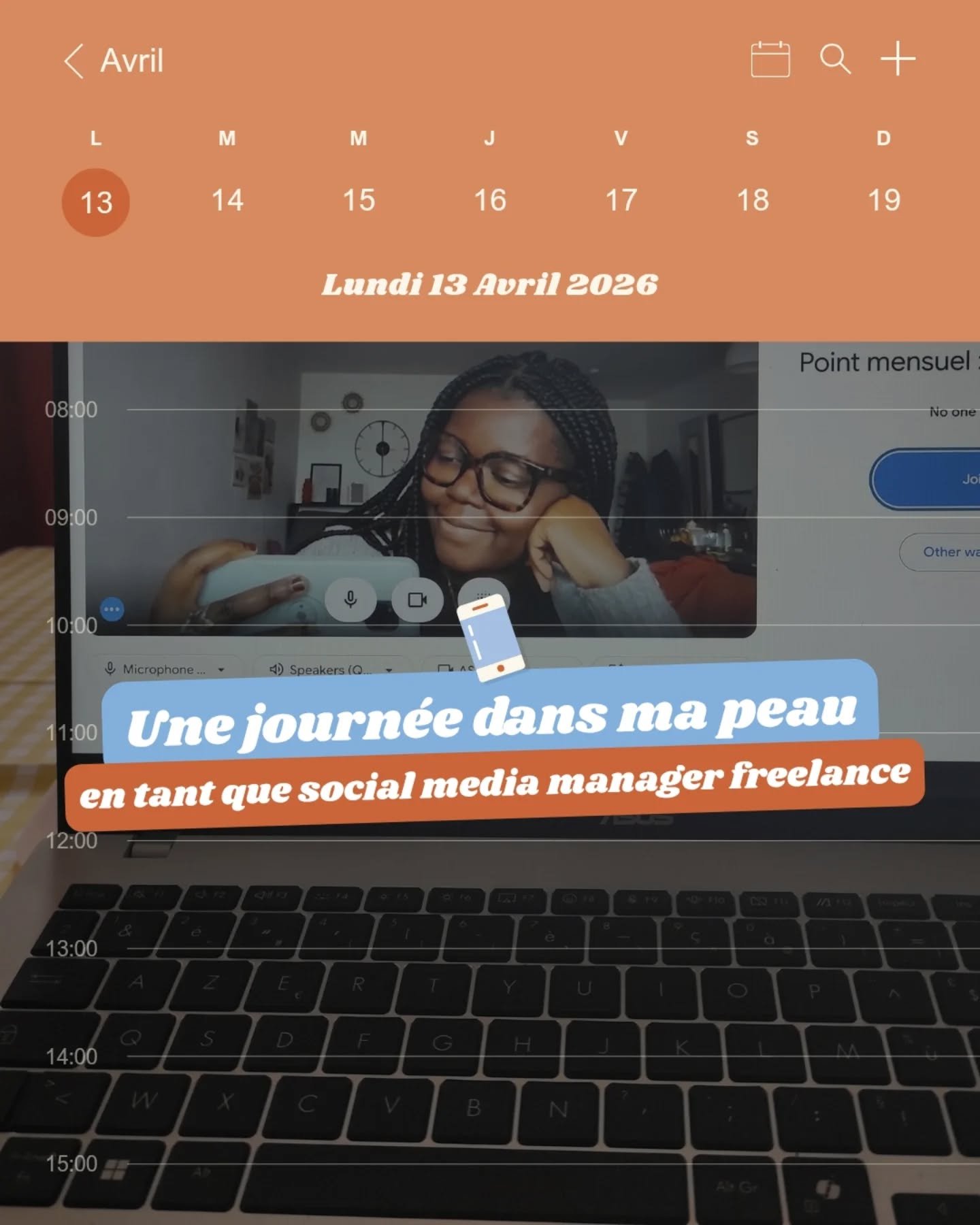 Un lundi dans ma vie de freelance ☀️
(mais version photo parce que j&rsquo;ai tent&eacute; 3x le vlog et j&rsquo;oublie toujours de filmer mes fins de journ&eacute;e mdr)

Pour ceux qui se posaient encore la question
Non, je ne passe pas ma journ&eac