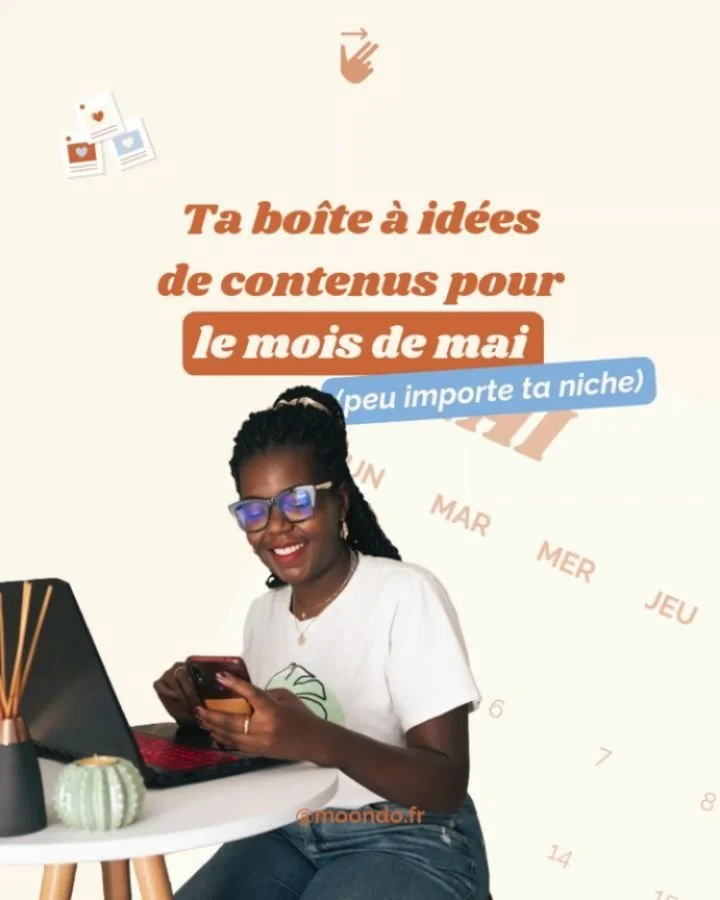 Apr&egrave;s quoi, voyons comment :

✅ Situation cocasse dans ton activit&eacute;
Partage une anecdote ou un mythe dans ton domaine d&rsquo;activit&eacute;

✅ Bilan du mois
Fais preuve de transparence : tu peux opter pour un angle pr&eacute;cis (ex :