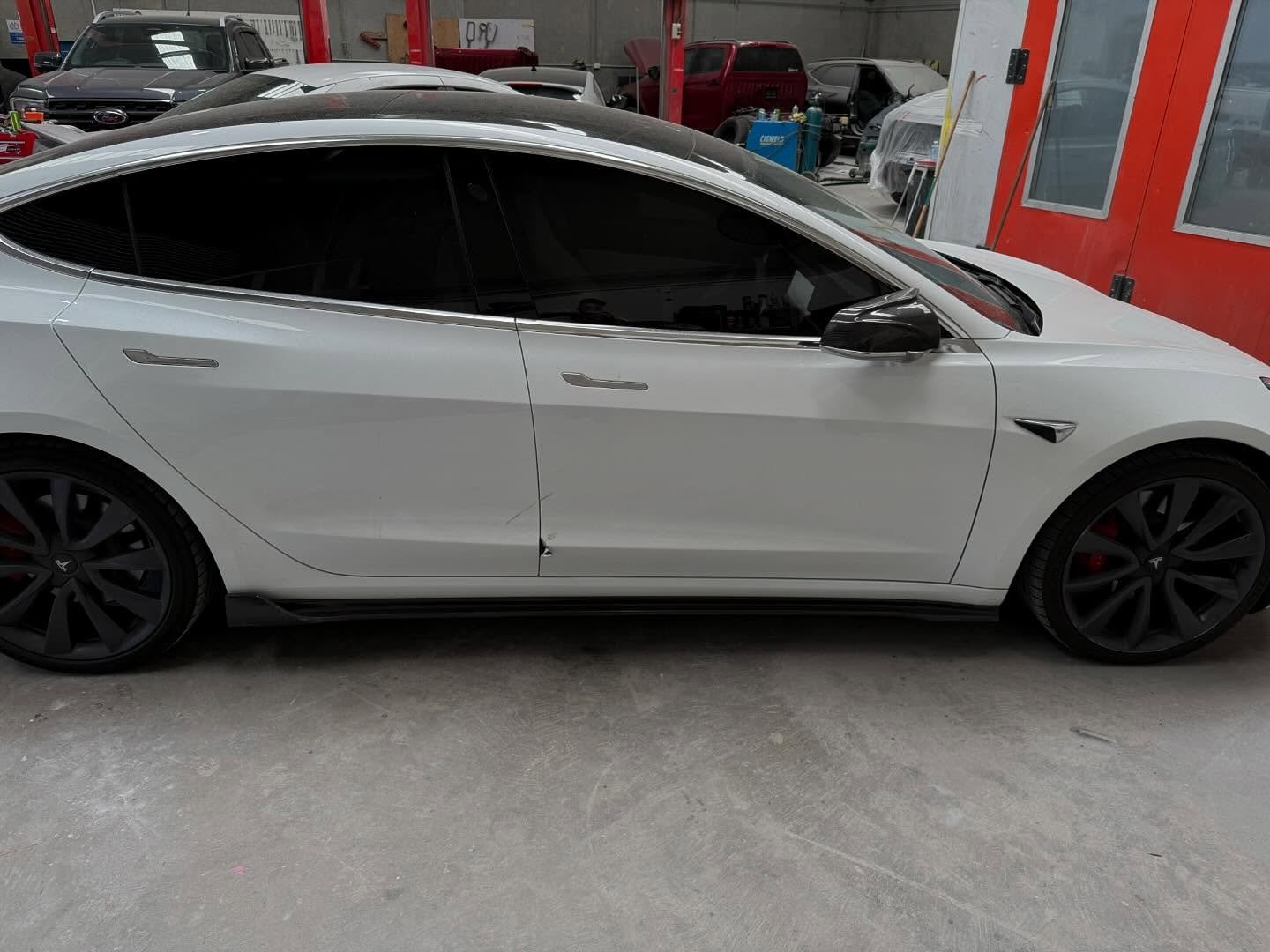Finishing 2024 of strong with this Tesla Model 3 check out the before and after