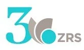 Logo featuring the number 30 and the abbreviation ZRS