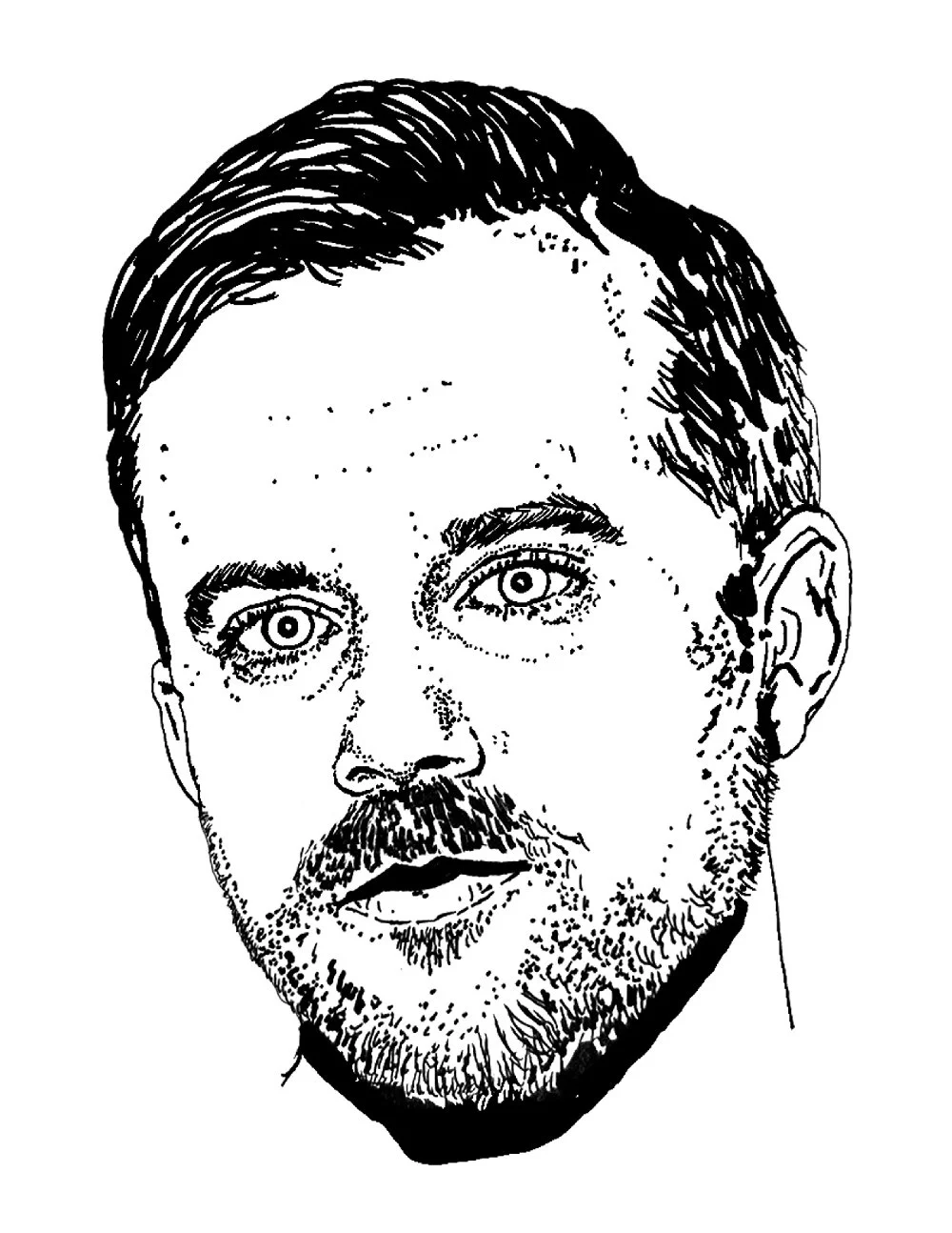 Eric, 2026 —
Marker on paper, 8 x 11”