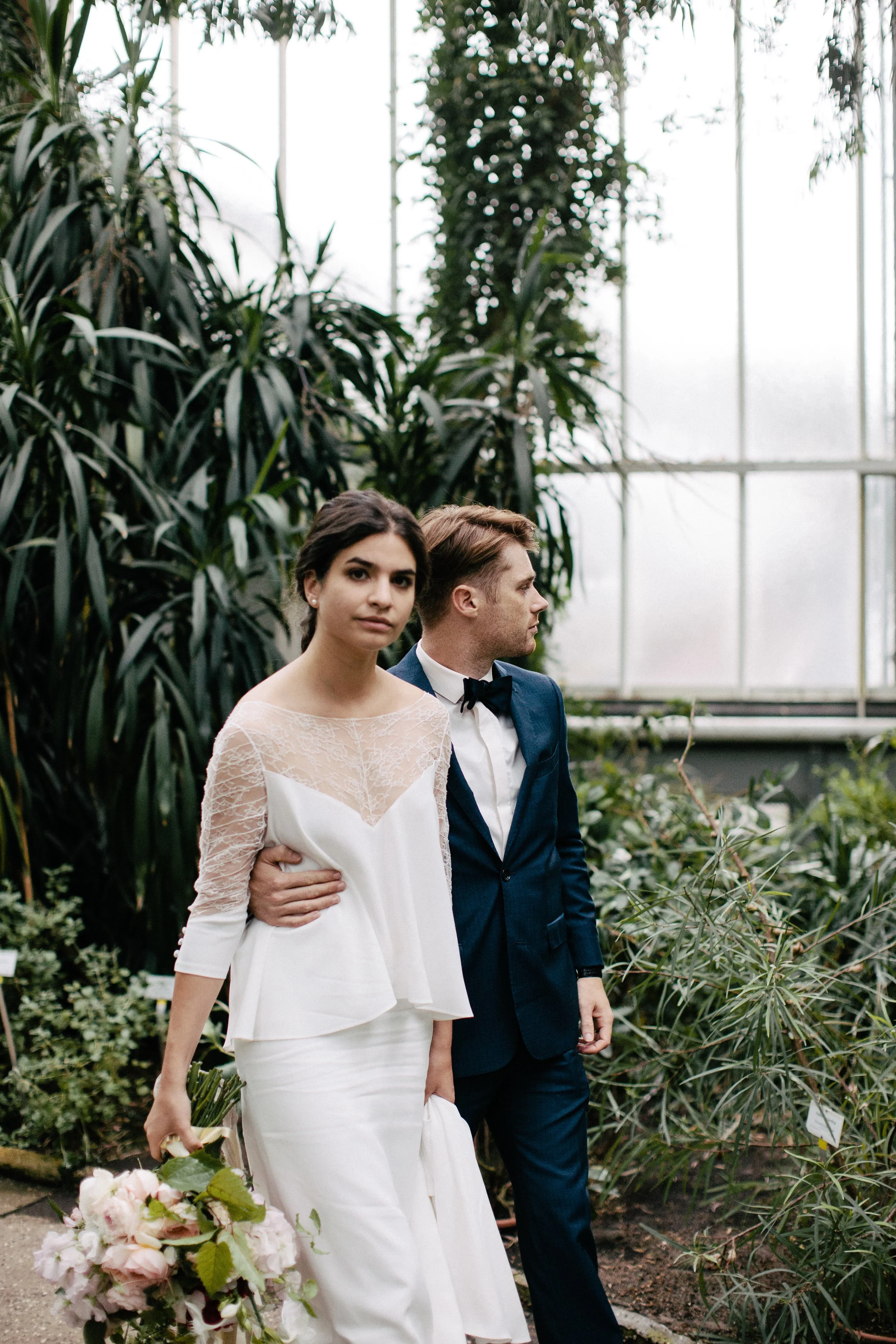 Nicole and Logan's botanic wedding