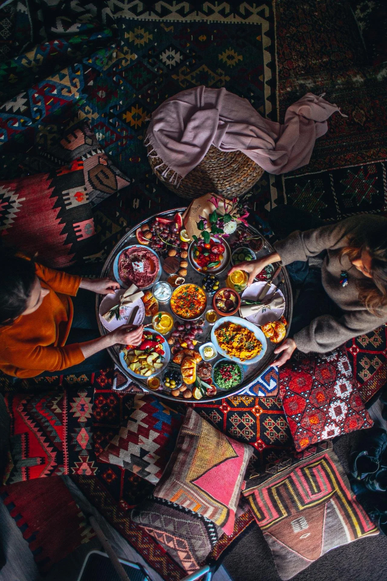 Mediterranean breakfast-event with ischta