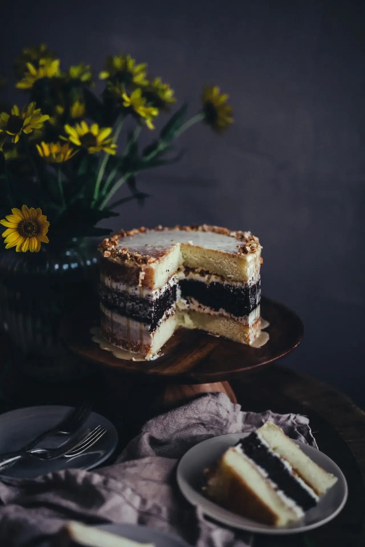tahini cake