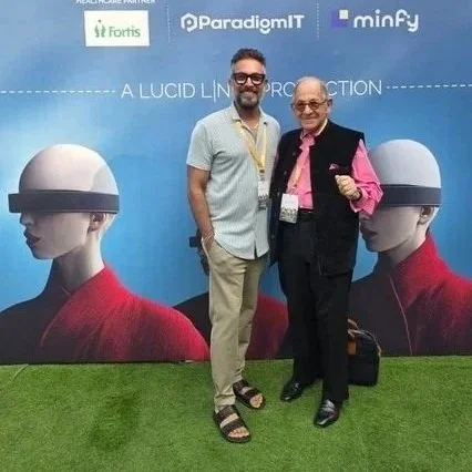 Meeting up with Prasad Vanga at the Synapse Conclave – possibly one of the very very best global gatherings that bring together tech, art and thinking