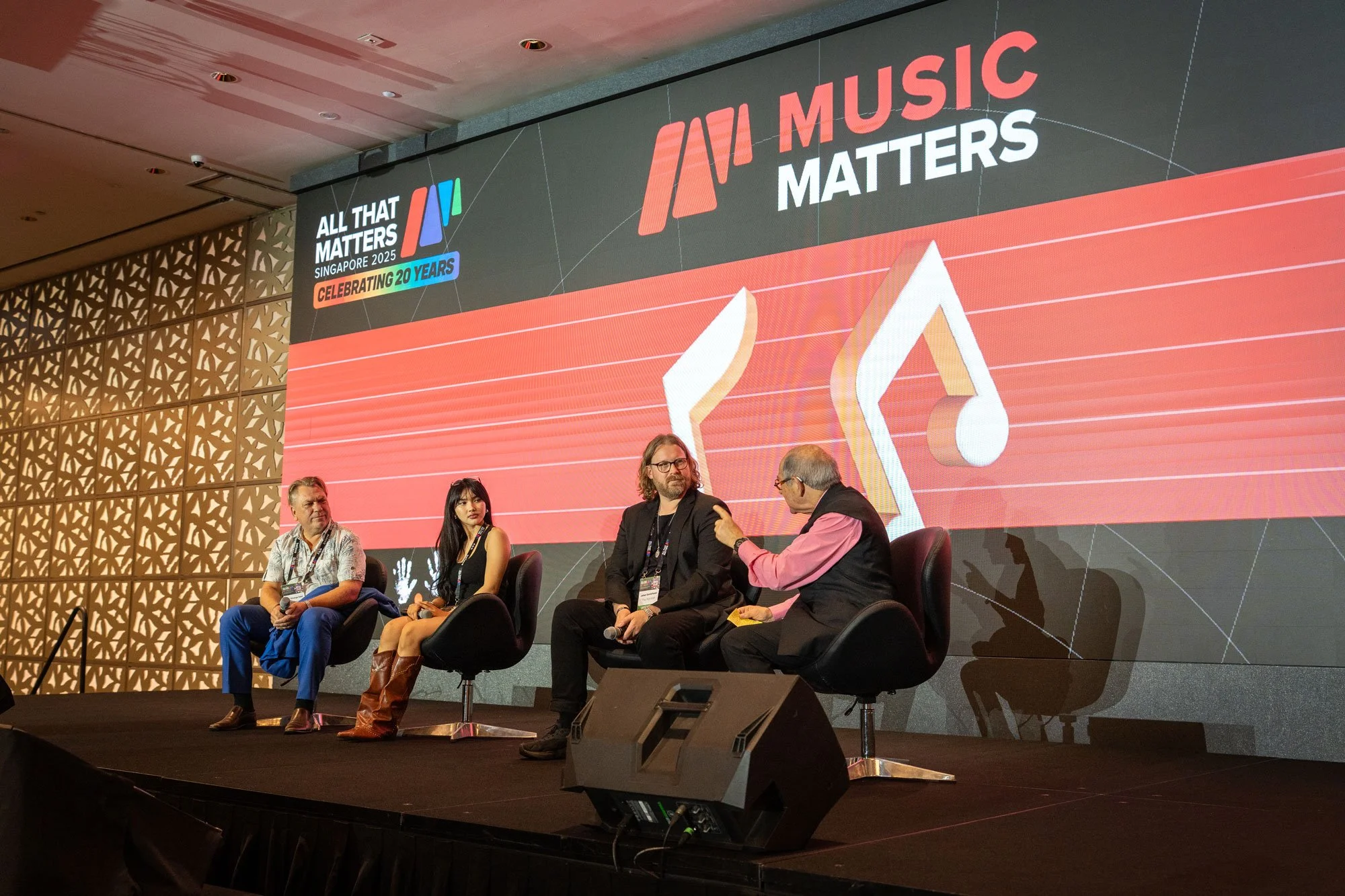 Inside the Hit Factory Creating Music That Connects: Ralph Simon chairs panel discussion at All That Matters 2025 conference in Singapore