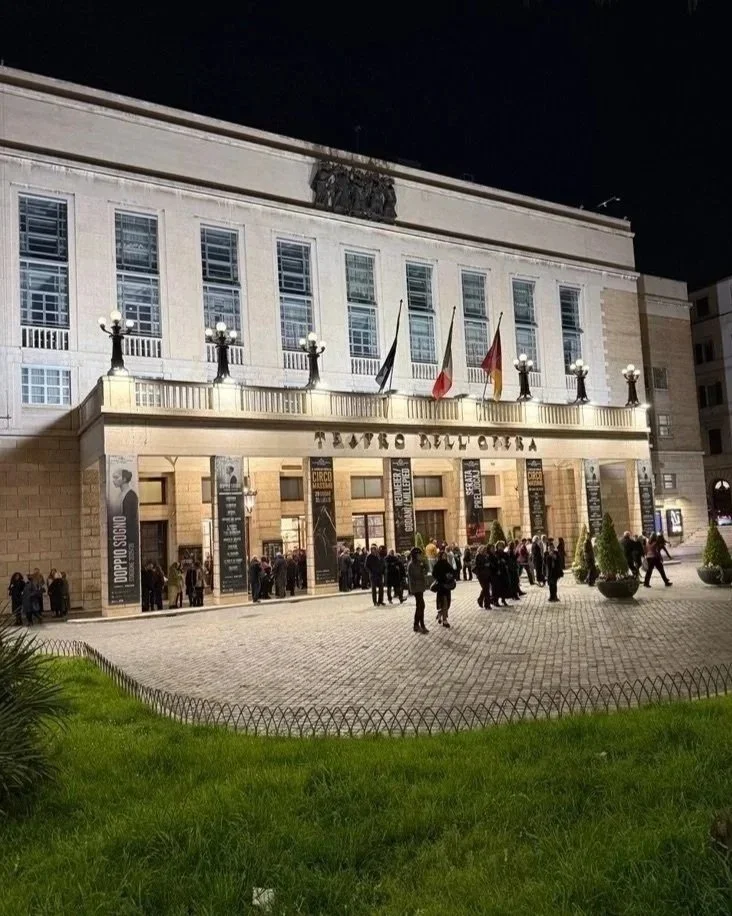 At the Teatro Dell’ Opera – one of the world’s greatest music and performance theatres in the heart of Rome