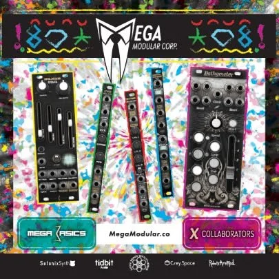 Come see the whole executive team at @buchla_n_friends this weekend!  We'll have the full Mega Modular Corp lineup - including the sought-after Bathymeter collaboration with @decapod_devices ...and maybe something new!  Plus a selection of wares from