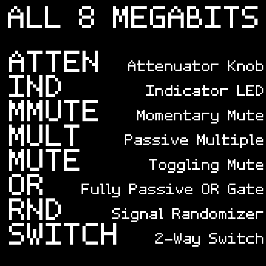 MEGASET - Limited set of 8 Megabits