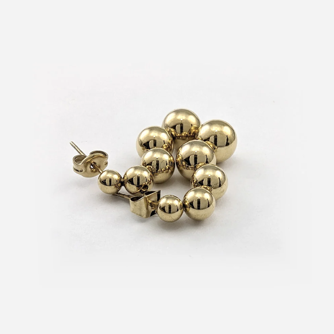 Snow Earrings - Gold
