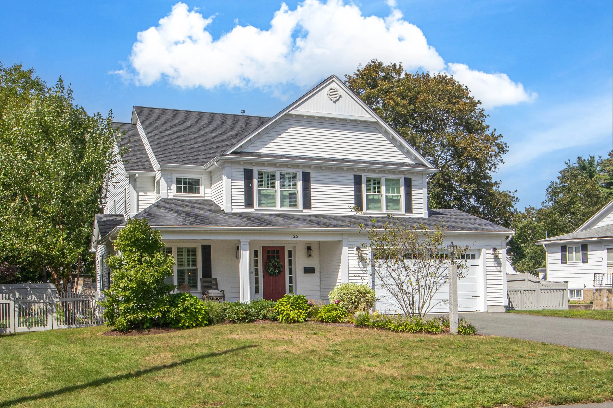 Sexton Ave | Custom Homes in Westwood, MA — Walsh Brothers Builders