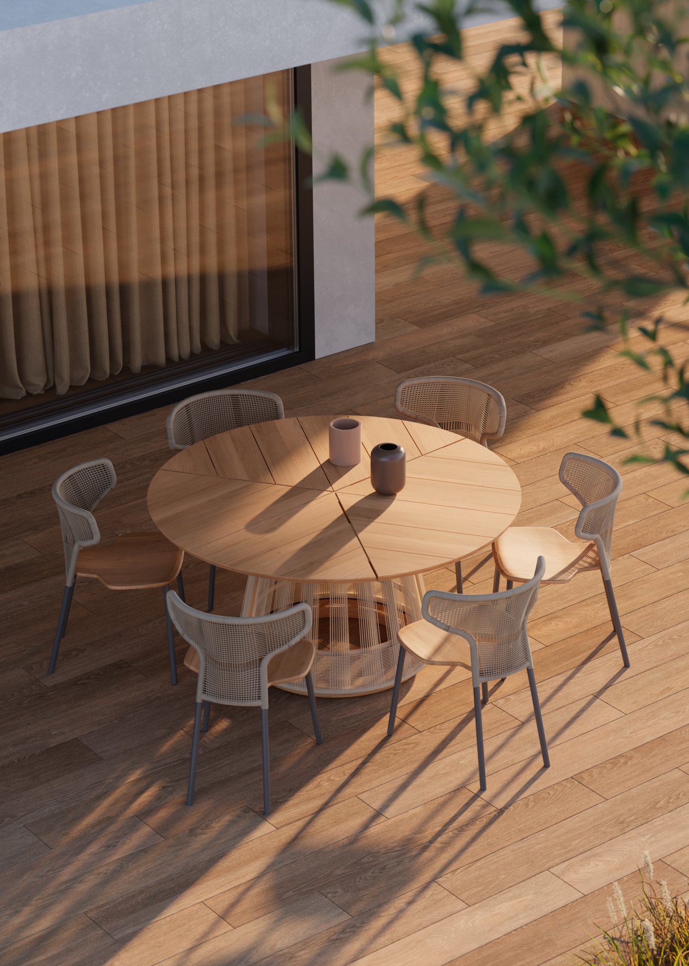 Art direction, CGI and editorial design. Otazen. Teak Outdoor Furniture vol. III. 2024.