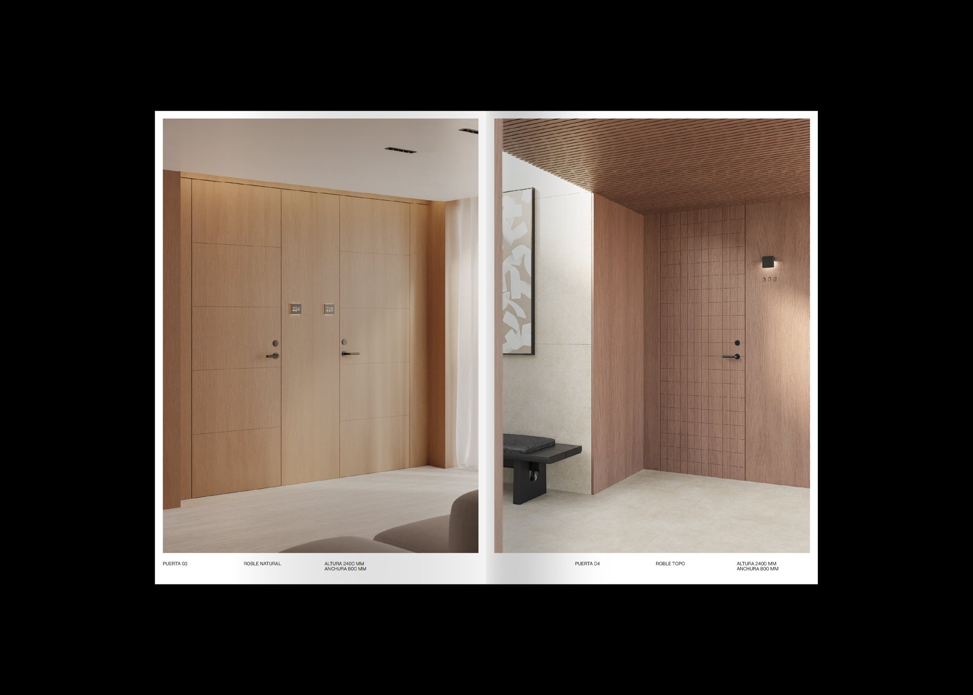 Editorial design, CGI and art direction. PROMA. Interihotel brochure. 2024.