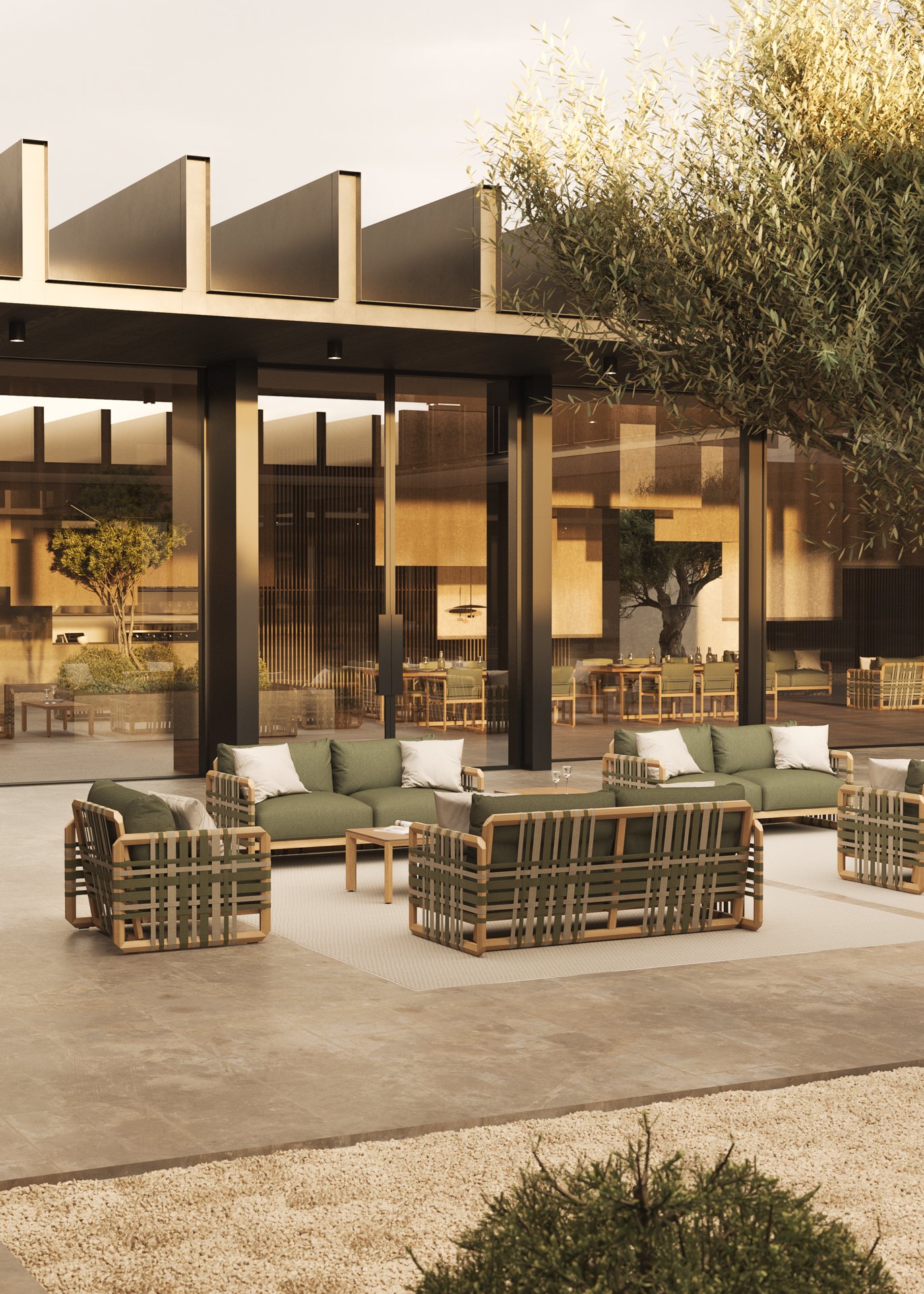 Art direction, CGI and editorial design. Otazen. Teak Outdoor Furniture vol. II. 2023.