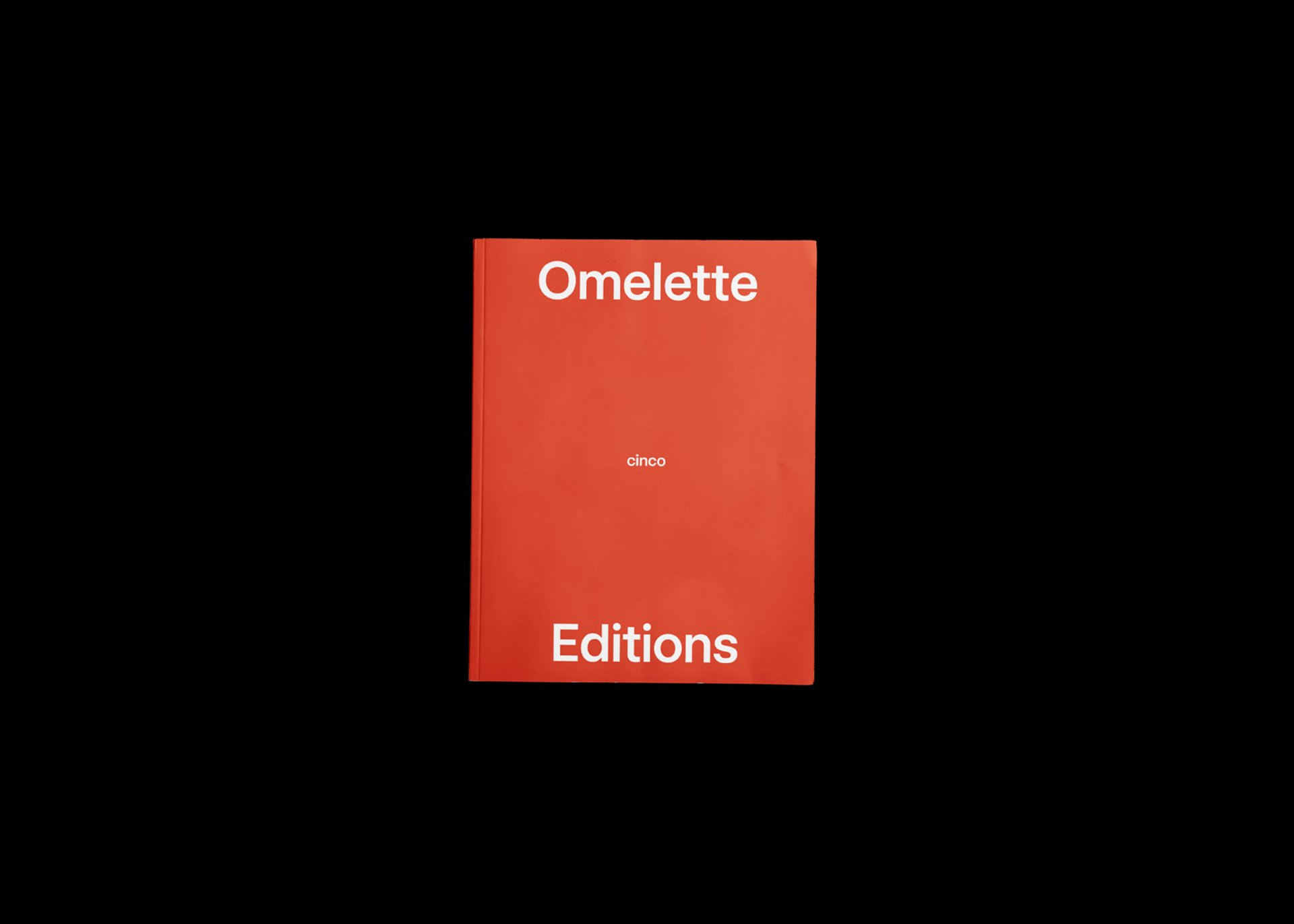 Editorial design, CGI and art direction. Omelette Editions. Catalog vol. V. 2024.
