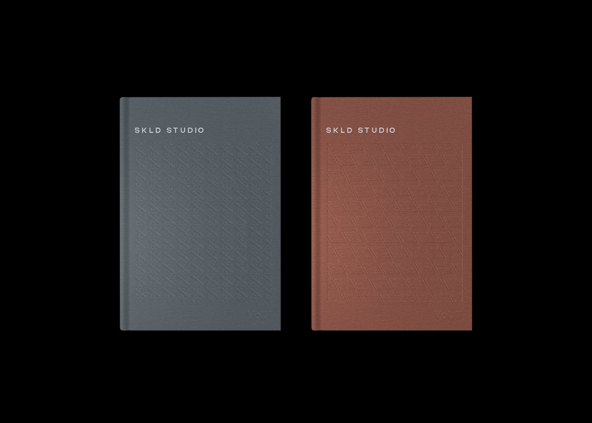 Editorial design, CGI and art direction. SKLD Studio. Catalogs vol. I and II. 2024 and 2025.
