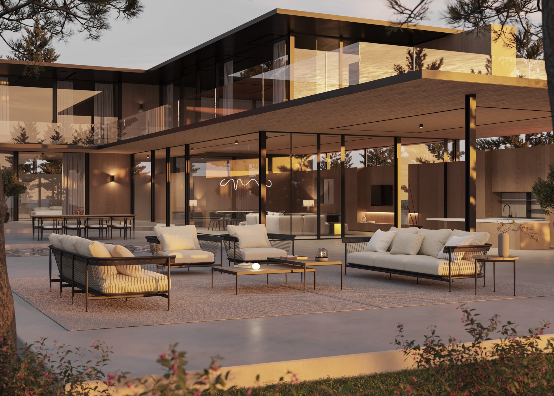 CGI, art direction and editorial design. Otazen. Teak Outdoor Furniture vol. III. 2024.