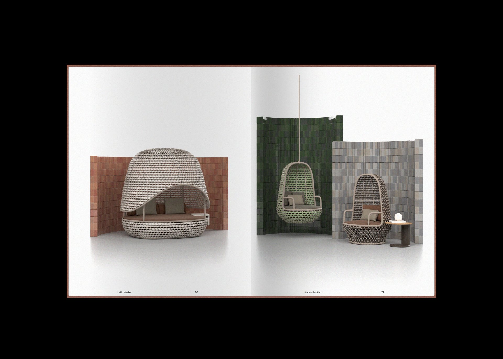 Editorial design, CGI and art direction. SKLD Studio. Catalog vol. II. 2025.