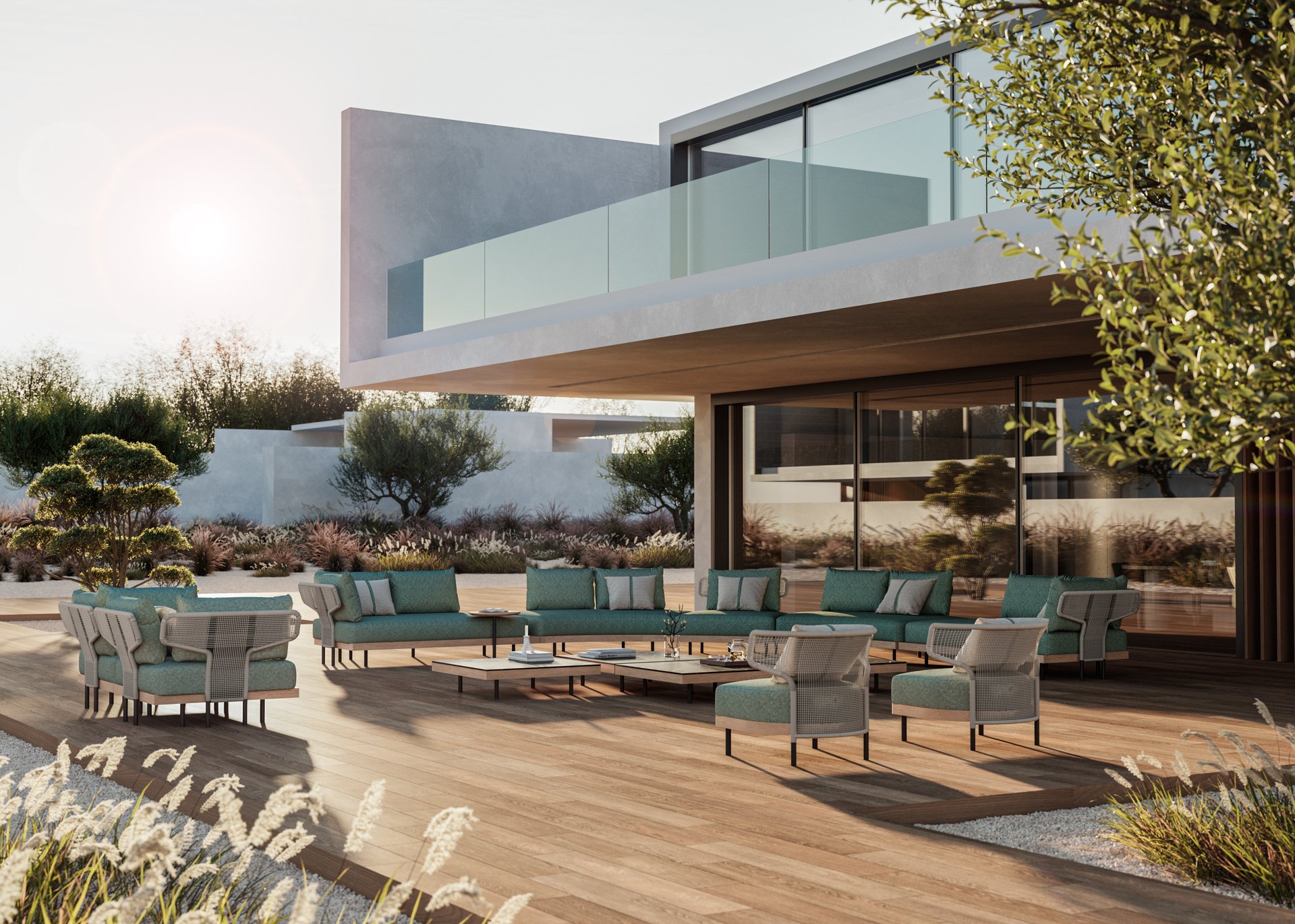 CGI, art direction and editorial design. Otazen. Teak Outdoor Furniture vol. III. 2024.