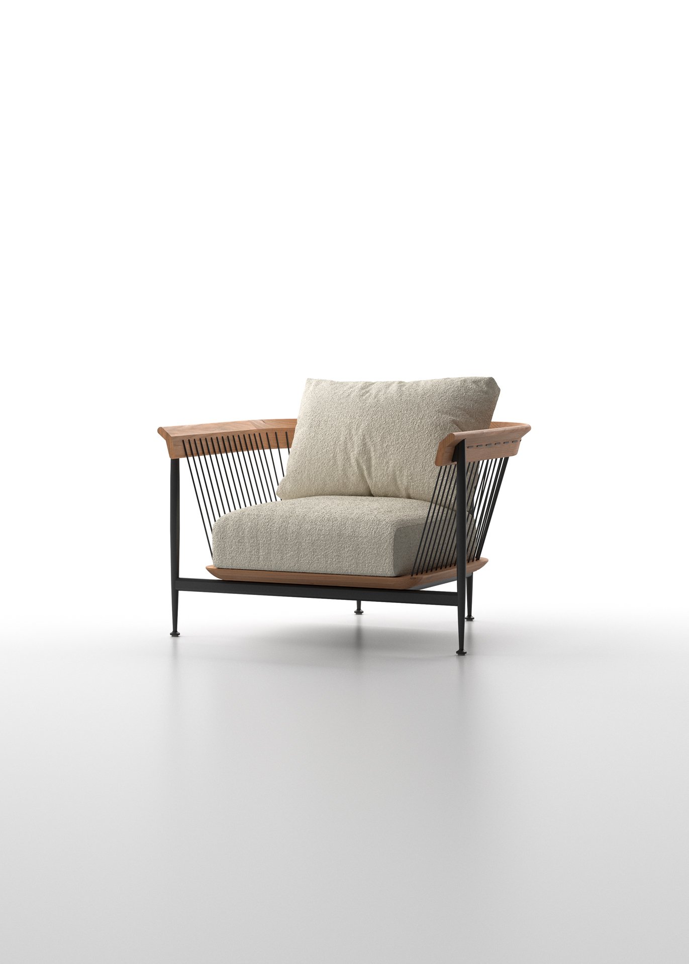 CGI, art direction and editorial design. Otazen. Teak Outdoor Furniture vol. III. 2024.