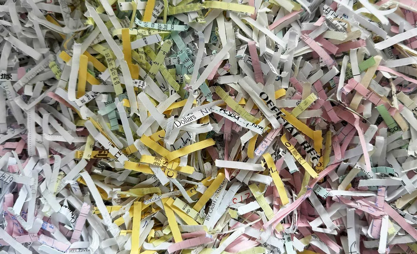 paperwork disposal
