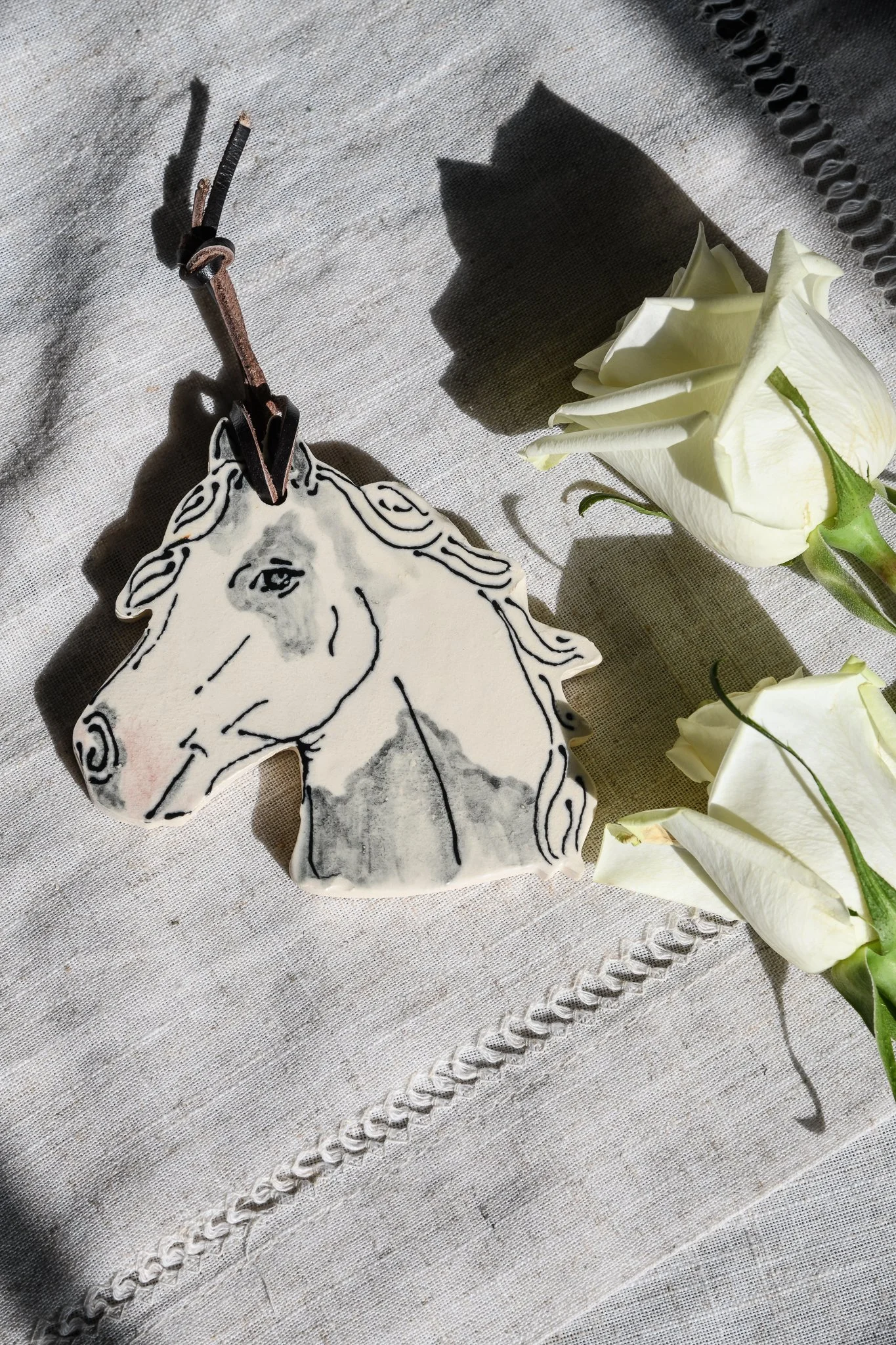 Spotted Horse Ornament