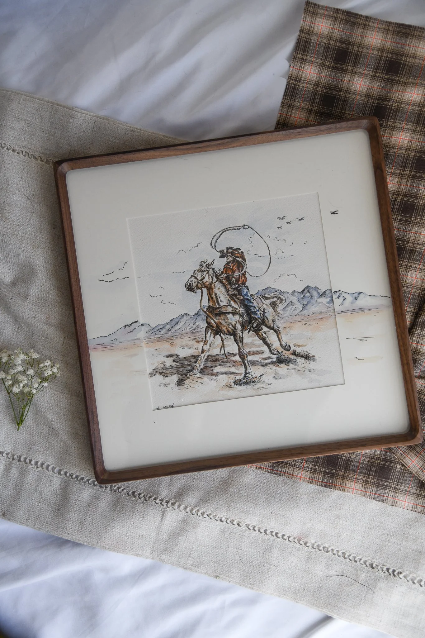 Horse & Rider 8x8 Painting.jpg