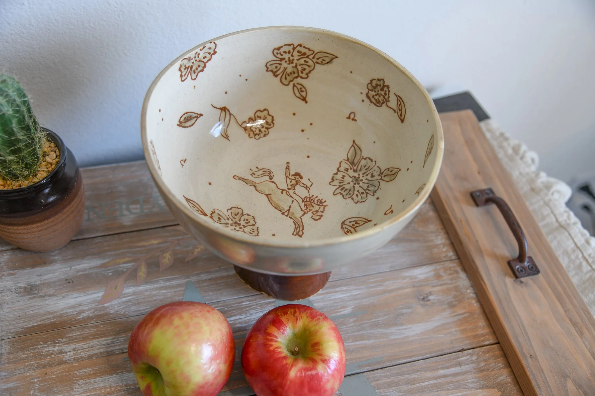 Cowboy Pedestal Bowl.jpg