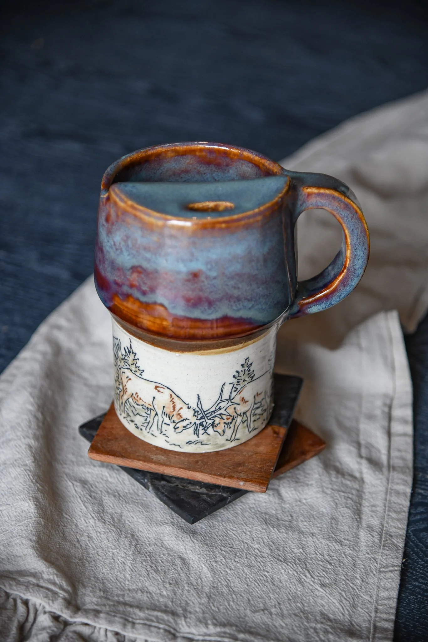 Elk In Mountains tumbler.jpg