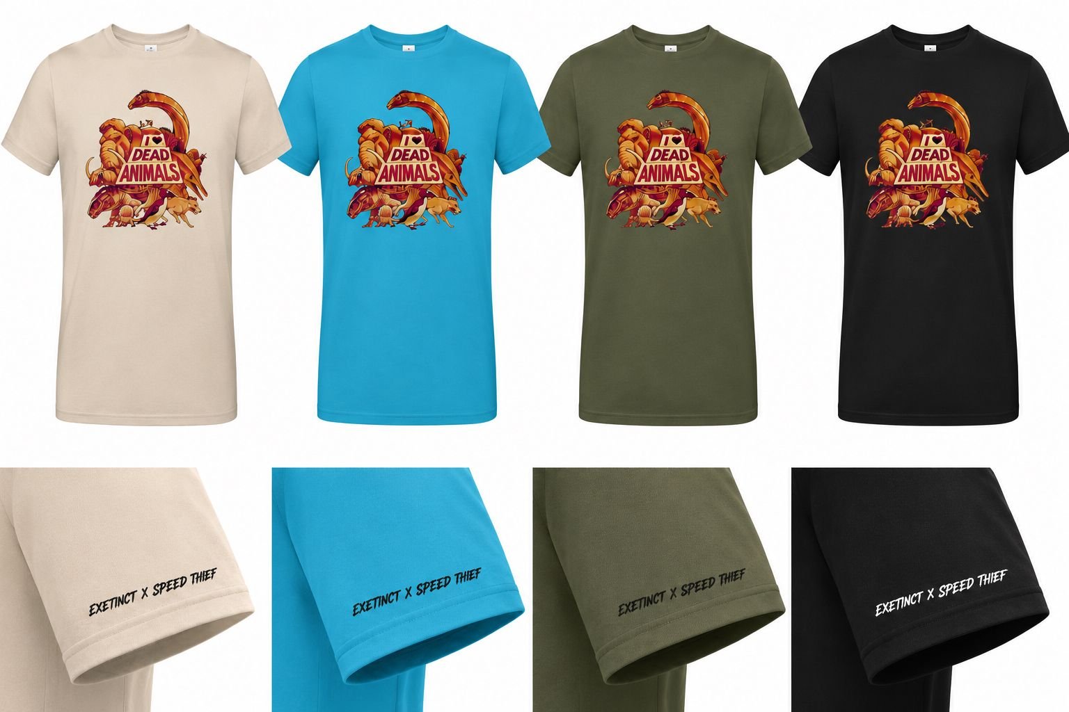 I Love Dead Animals Tee Shirt Children's Sizes