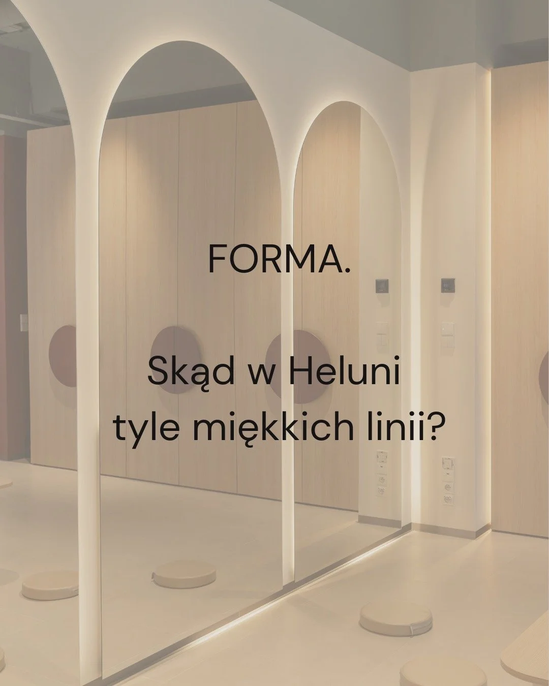 W Heluni miękka linia wraca w wielu miejscach. W kształcie baru, w okrągłych płytkach, miekkiej formie krzeseł, lamp, luster i wielu innych element&oacute;w.

Obłe kształty sprzyjają dobremu samopoczuciu. Kiedy projektuję miejsce dla dzieci i ich rod