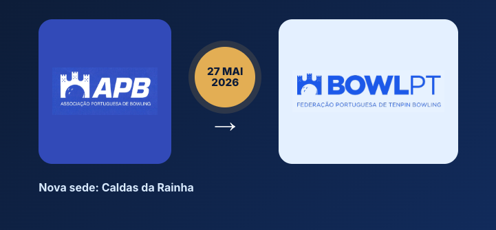 Da APB à BOWLPT Uma nova etapa para o bowling português