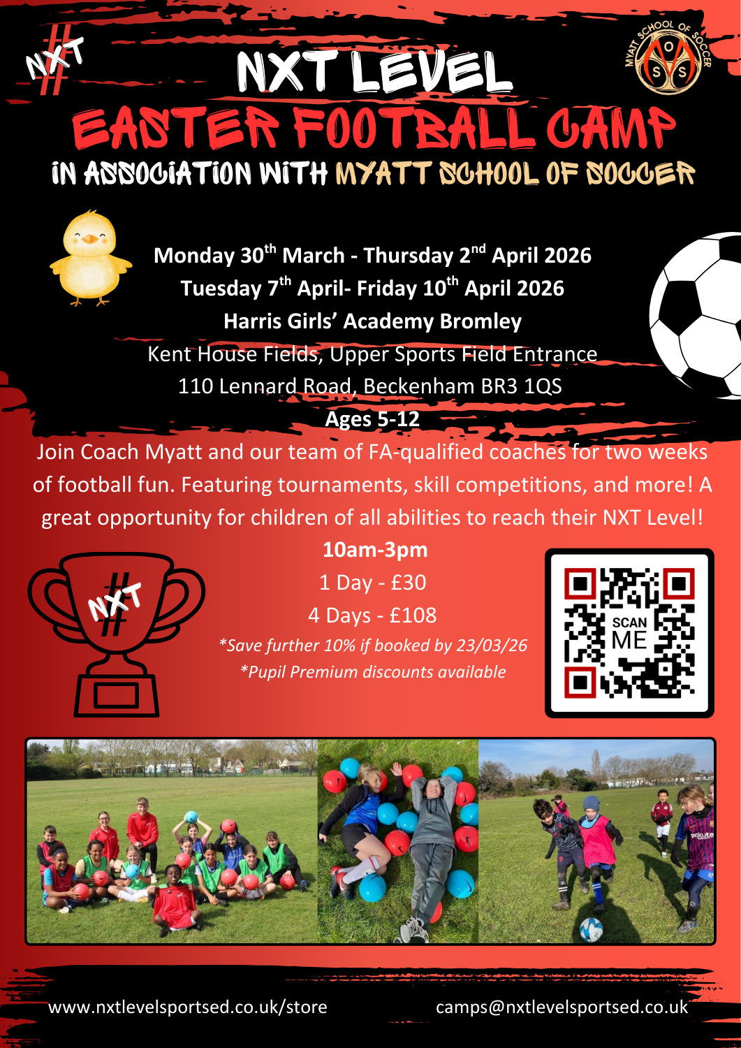 Easter Football Camp