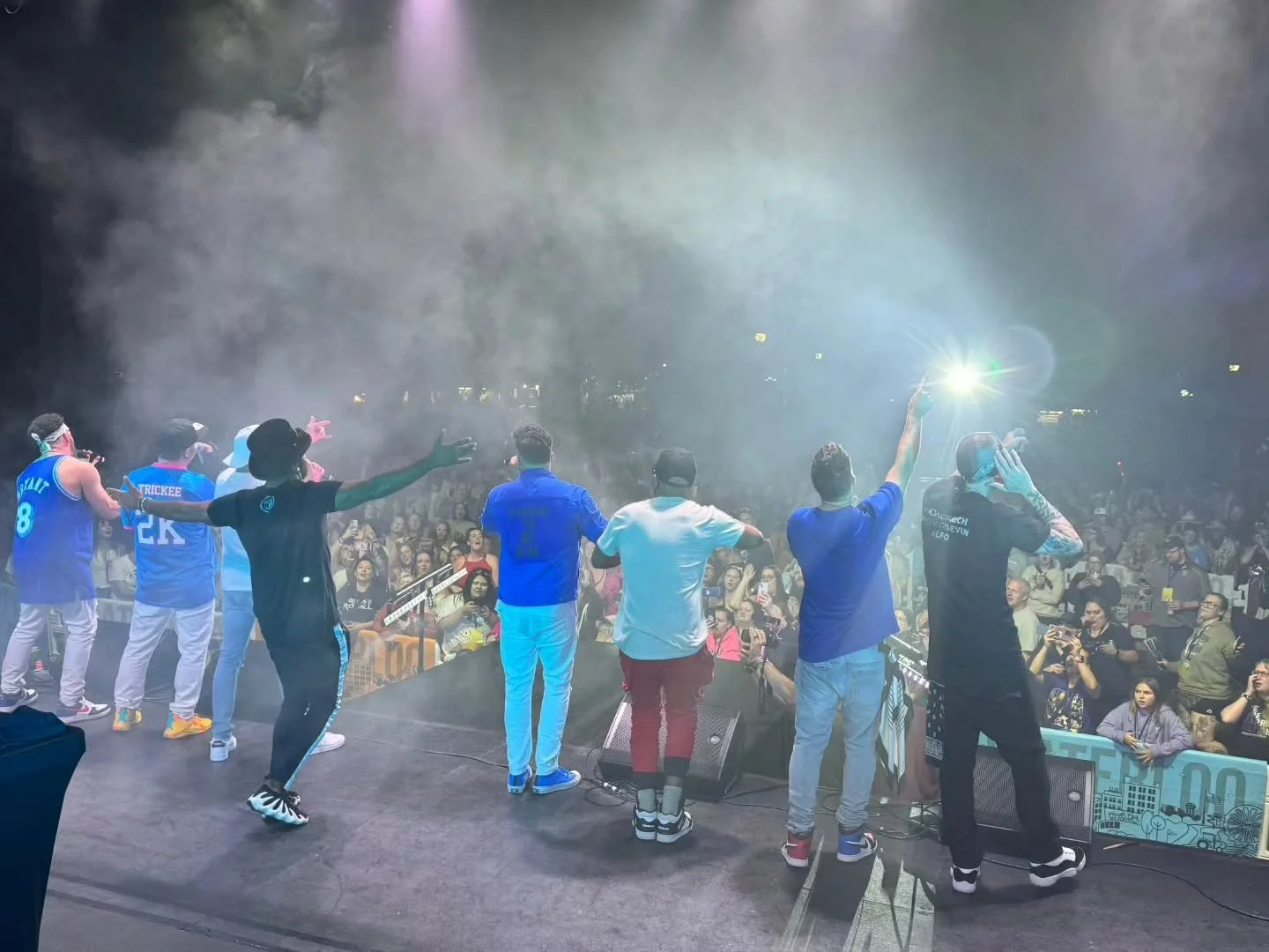#throwbackthursday to when we shared the stage with @iamckirkpatrick @thereallfo @otownofficial on the @pop2000tour #pop2000 #nsync #otown #lfo