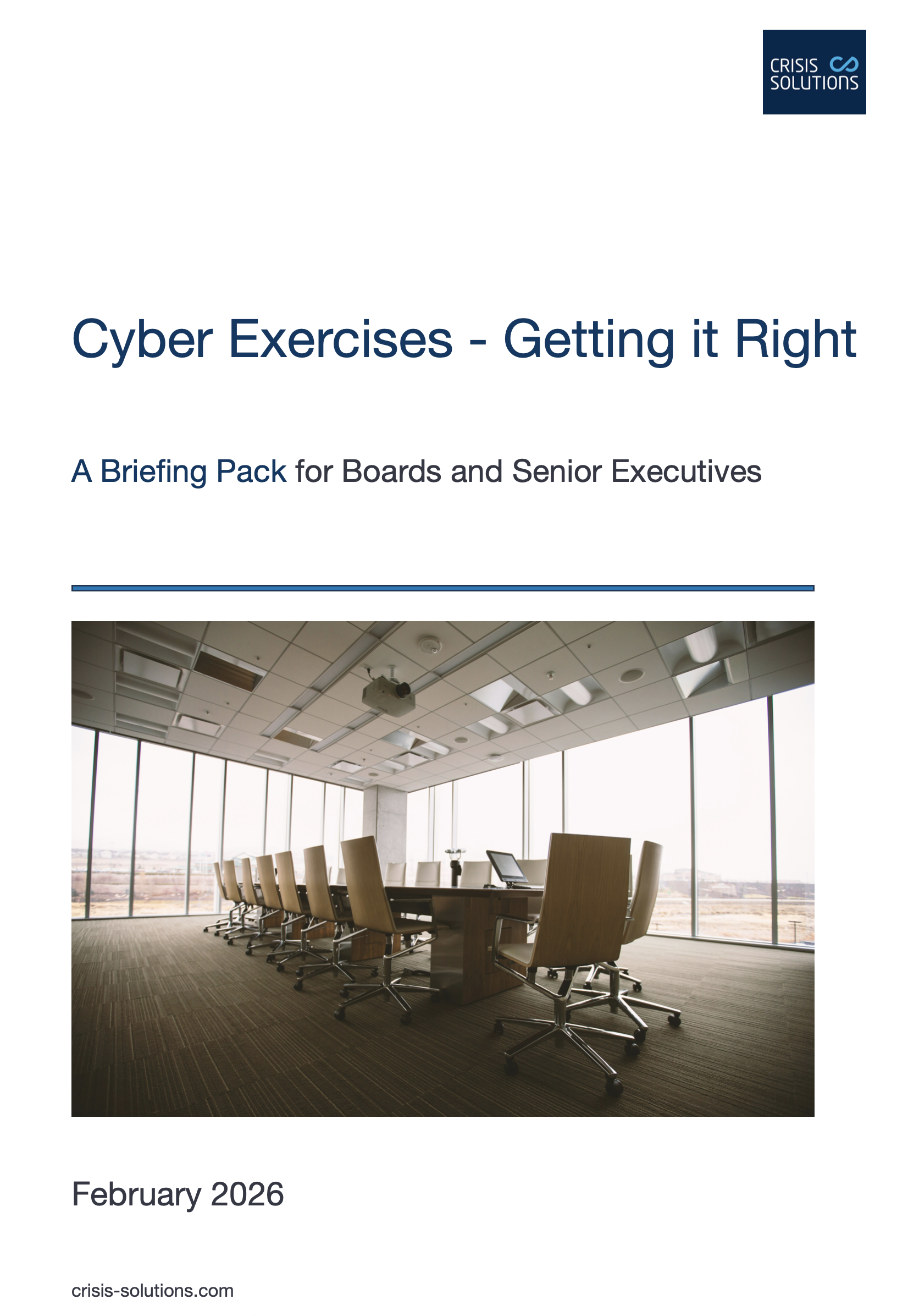 Briefing Pack for Boards and Senior Management - PDF