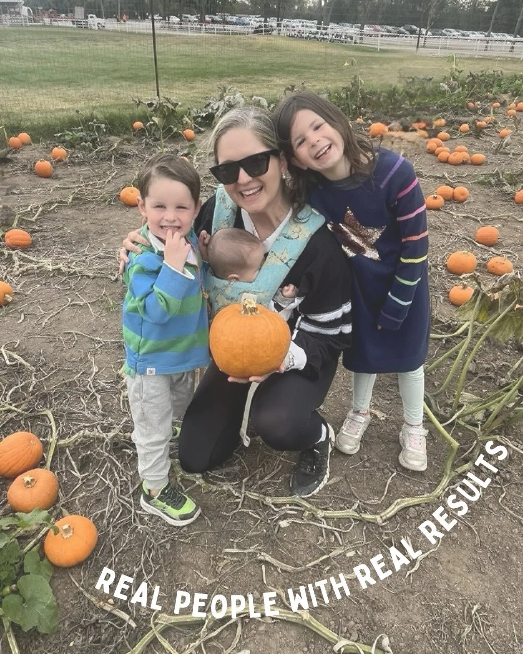When you have energy to conquer the pumpkin patch with 3 kiddos because everyone is rested&hellip; I want this for you, too! Plus you can be flexible, still enjoying naps out &amp; about with my program. We will find the right routine for your family