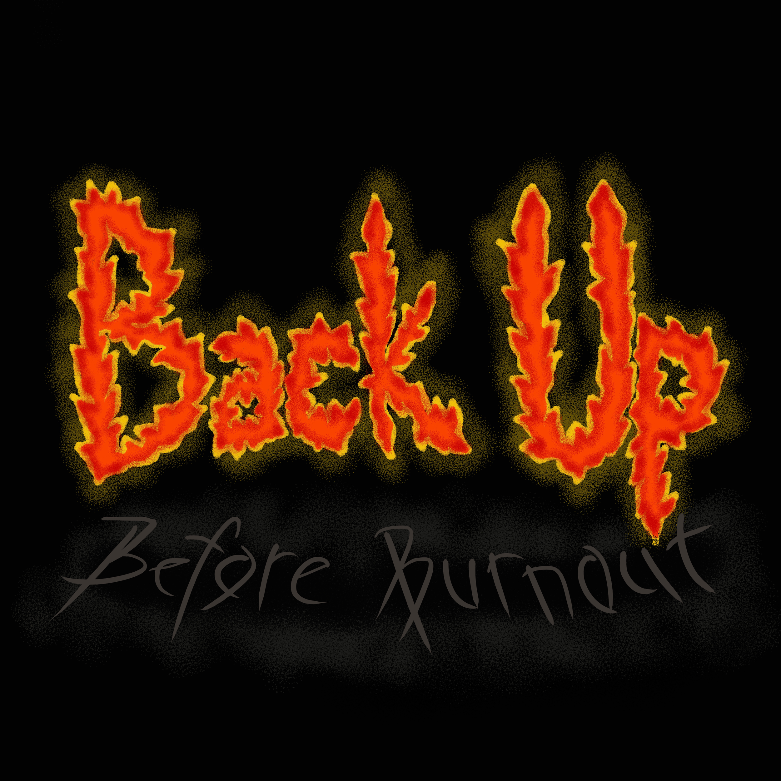 Maybe the best backup is the way we back up before burning out. Cool it down, take a rest. Your laptop need it, so do you.