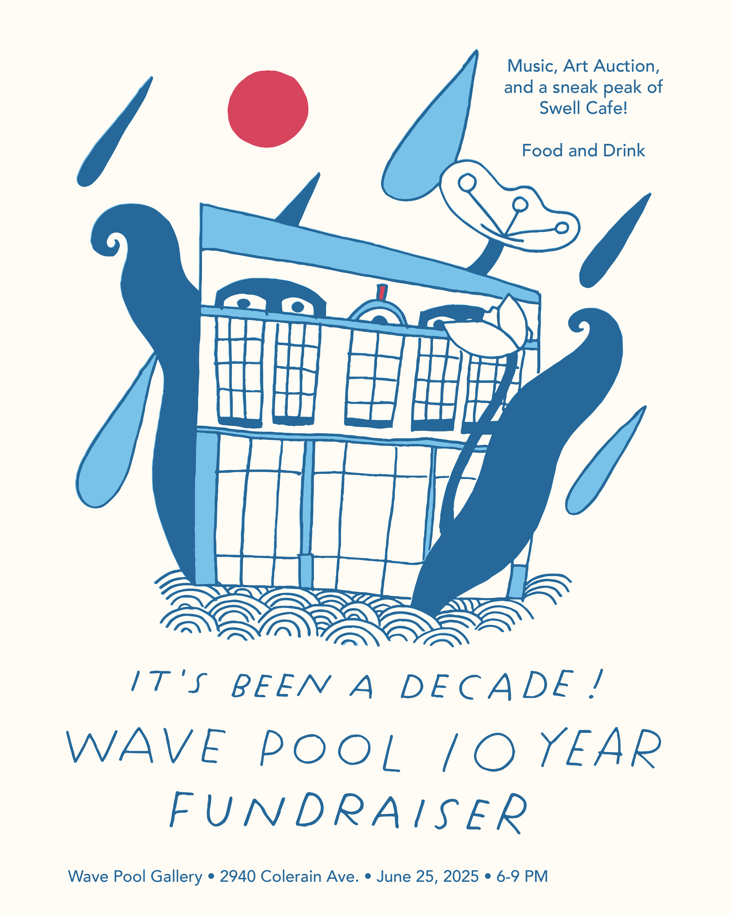 It's Been A Decade, Wave Pool's Annual Fundraiser