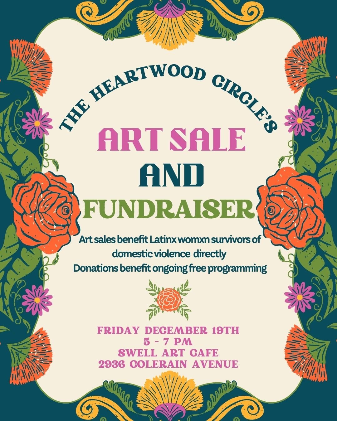 The Heartwood Circle's Art Sale and Fundraiser